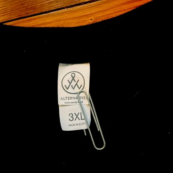 Yeobosayo! (Korean hello) Black 3XL Alternative T-shirt - Picture 3 of 3